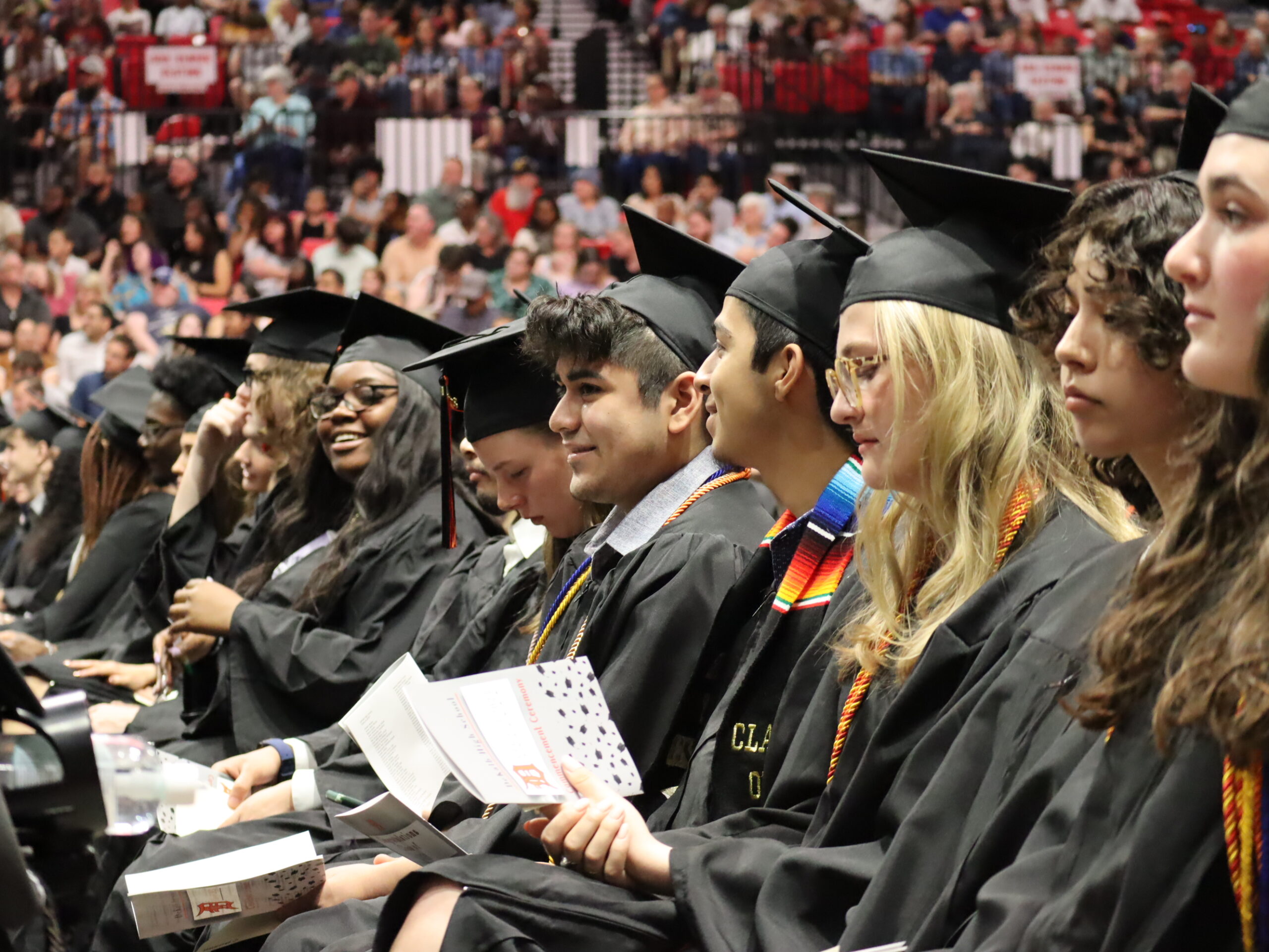 2023 Graduates during ceremony